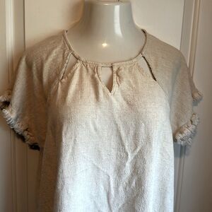 Umgee Women's Cream Top size XL